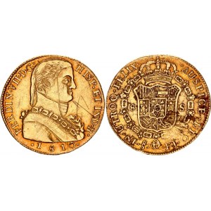 Chile 8 Escudos 1810 So FJ