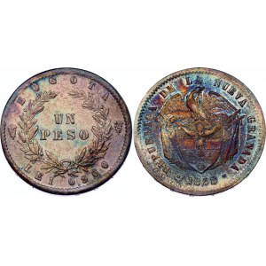 Colombia 1 Peso 1858