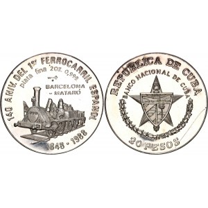 Cuba 20 Pesos 1988