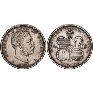 Hawaii 1/2 Dollar 1883