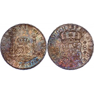 Mexico 8 Reales 1757 MM