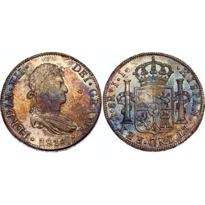 Mexico 8 Reales 1814 JJ