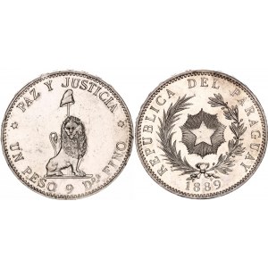 Paraguay 1 Peso 1889