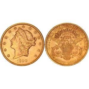 United States 20 Dollars 1900