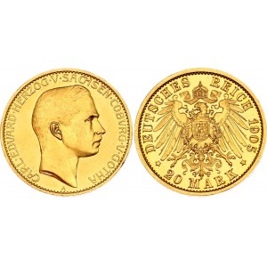 Germany - Empire Saxe-Coburg-Gotha 20 Mark 1905 A