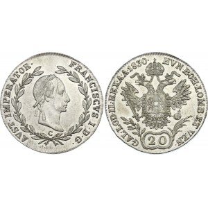 Austria 20 Kreuzer 1830 C
