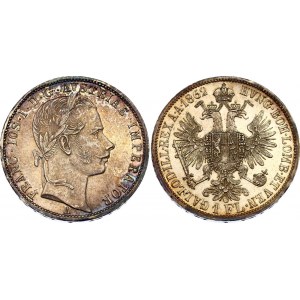 Austria 1 Florin 1862 A