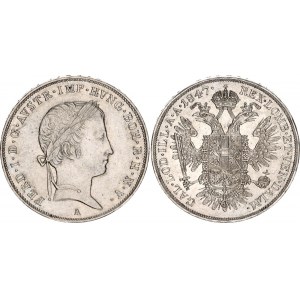 Austria 1/2 Taler 1847 A