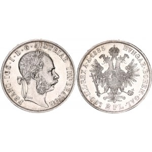 Austria 2 Florin 1885