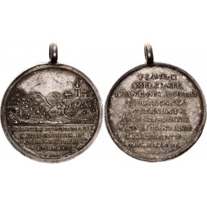 Bohemia Niklasberg Silver Medal For the Recovery of Mining 1818 RR