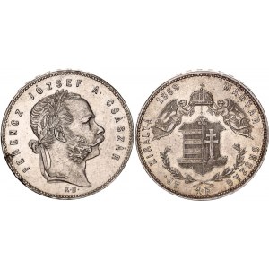 Hungary 1 Forint 1869 KB