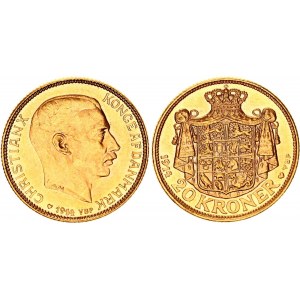 Denmark 20 Kroner 1914 VBP