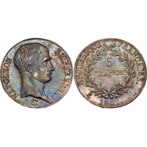 France 5 Francs 1807 L