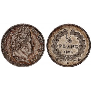France 1/4 Franc 1831 A