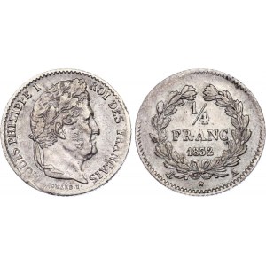 France 1/4 Franc 1832 A