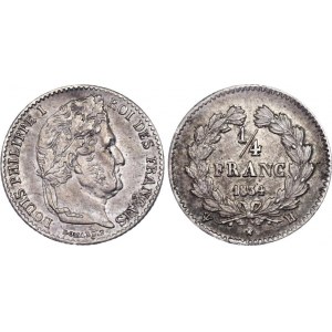 France 1/4 Franc 1834 H