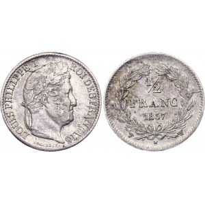 France 1/2 Franc 1837 W