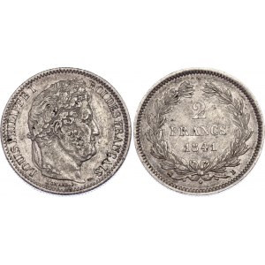 France 2 Francs 1841 B