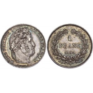 France 1 Franc 1841 B