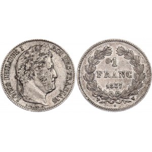 France 1 Franc 1837 W