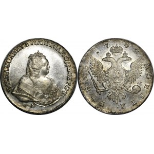 Russia 1 Rouble 1742 СПБ