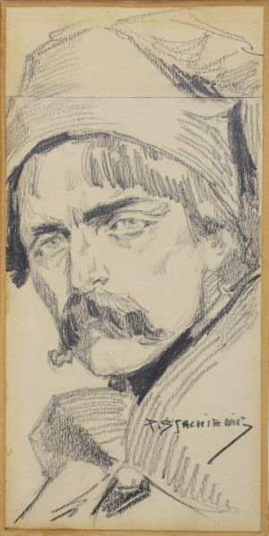 Piotr STACHIEWICZ (1858-1938), Głowa mężczyzny