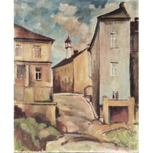 Marian STROŃSKI (1892-1977), Przemyśl - Grodzka Straße, 1949