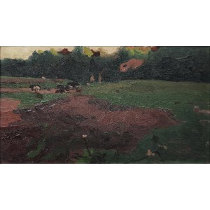 Florian PIEKARSKI (1868-1919), Landscape, 1901