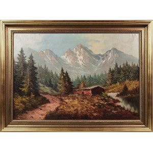 INDEPENDENT PAINTER, 20th century, Mountain Landscape