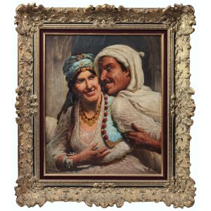 NIVER, 20. Jahrhundert, Arabische Brautwerbung