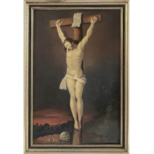 INDEPENDENT PAINTER, 19th/20th century, Christ crucified