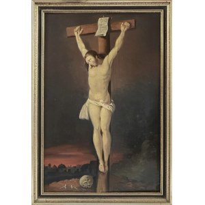 UNABHÄNGIGE MALEREI, 19./20. Jahrhundert, Gekreuzigter Christus