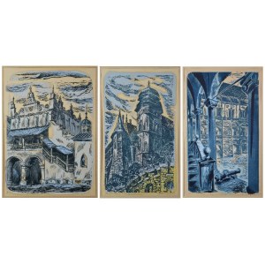 Stanisław RACZYŃSKI (1903-1982), Set of three woodcuts