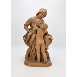 Richard AURILI (1834-1914), Mutterschaft (allegorische Komposition?).
