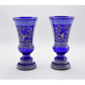 EGERMANN Company - in type, Pair of vases