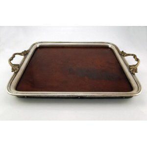NORBLIN I SKA (firm active 1819-1944), Two-slice tray