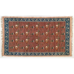 Cooperative of Artists ŁAD ?, Fabric - kilim with floral motif.
