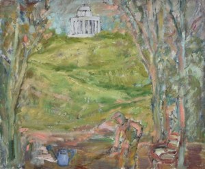 Henryk KRYCH (1905 - 1980), Prace w ogrodzie