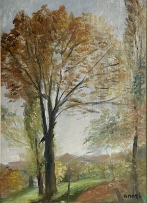 Irena WEISS – ANERI (1888-1981), Jesienne drzewa