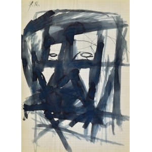 Jerzy PANEK (1918-2001),  Głowa - autoportret I, 1963