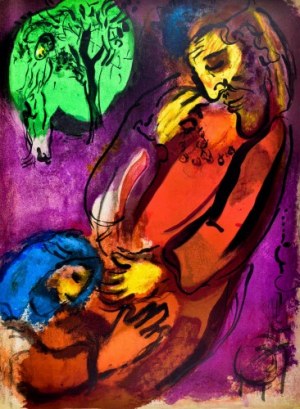 Marc CHAGALL (1887 - 1985),, David and Absalom