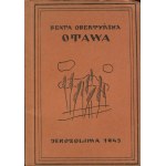 OBERTYŃSKA Beata - Otawa. Wiersze dawne i nowe [wydanie pierwsze Jerozolima 1945]