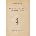 MICKIEWICZ Adam - Księgi narodu polskiego i pielgrzymstwa polskiego [Instytut Literacki Rzym 1946]