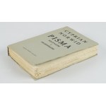 NORWID Cyprian - Pisma polityczne i filozoficzne [wydanie pierwsze Londyn 1957]