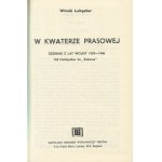 LEITGEBER Witold - W kwaterze prasowej. Dziennik z lat wojny 1939-1945. Od Coetquidan do Rubensa [wydanie pierwsze Londyn 1972]