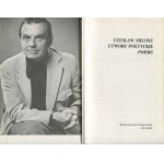 MIŁOSZ Czesław - Utwory poetyckie. Poems [Michigan 1976]