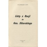 KOT Stanisław - Listy z Rosji do gen. Sikorskiego [wydanie pierwsze Londyn 1956]