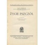 FRISCH K. - Życie pszczół [wydanie pierwsze 1935] [Biblioteka Wiedzy] [oprawa wydawnicza]