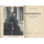 ZAMOYSKA Jadwiga - Wspomnienia [wydanie pierwsze Londyn 1961] [opr. Maria Czapska]