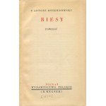 OSSENDOWSKI Ferdynand Antoni - Biesy. Powieść [wydanie pierwsze 1937] [oprawa wydawnicza]